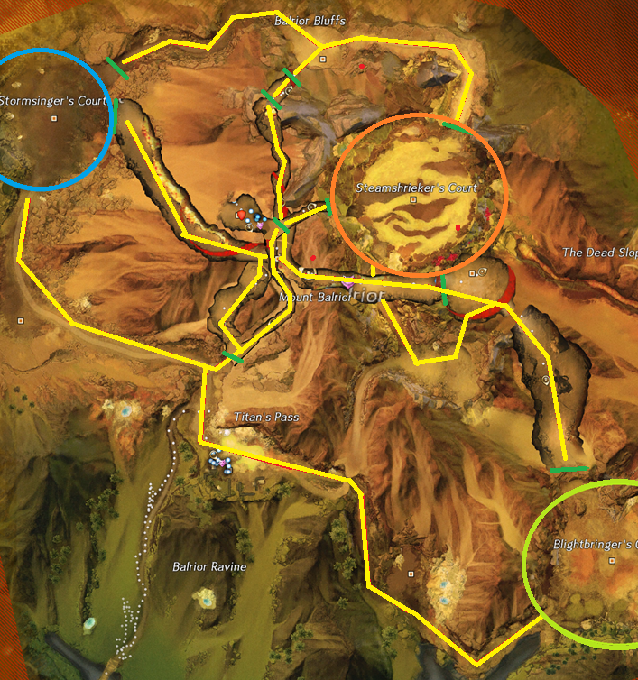 Titan Transition Paths