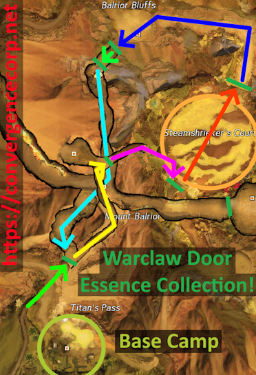 Warclaw door path