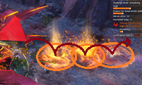 A bouncing fireball