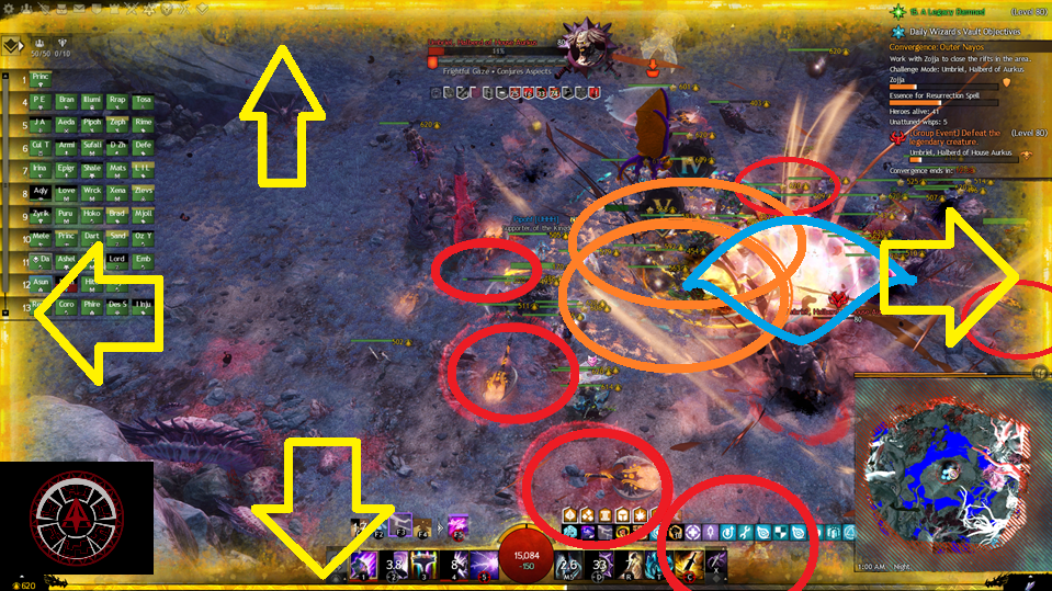 Umbriel using Freightning Speed with Dread Visage